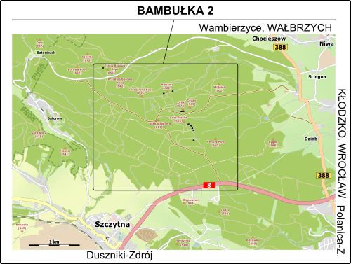 Bambułka 2 - mapa dojazdu