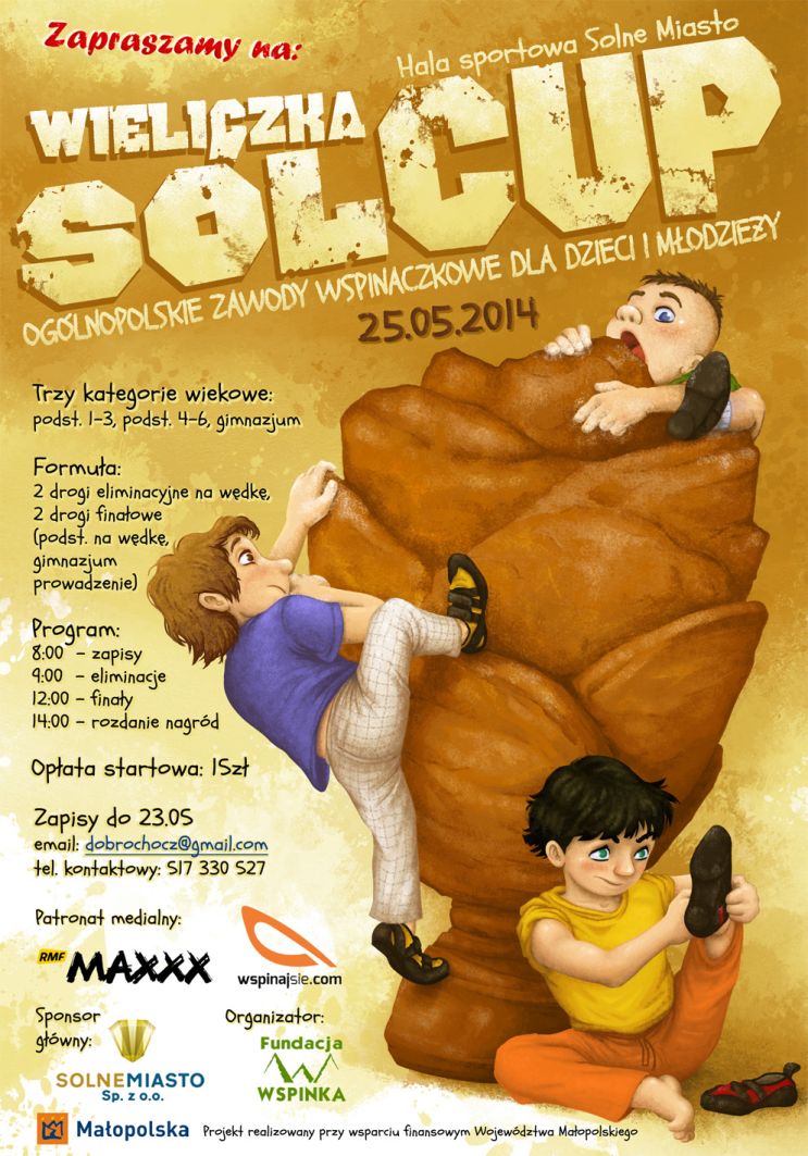 SÓL CUP 2014 - plakat