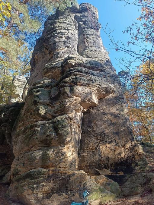 Piaskowcowa Skała z Medalionem inaczej Wieżyca