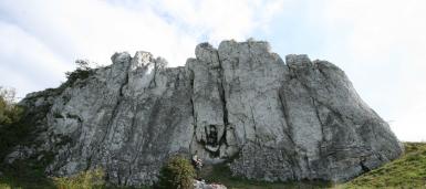 Racuch skała w Dolinie Racławki