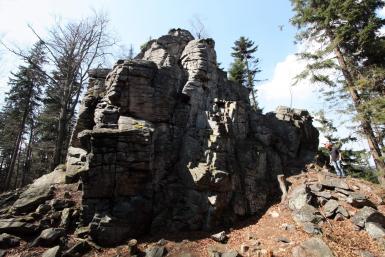 Skalny Mur - północna ściana-