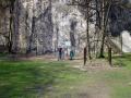 Uwaga na spadające kamienie na Krzemionkach